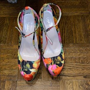 Floral heels